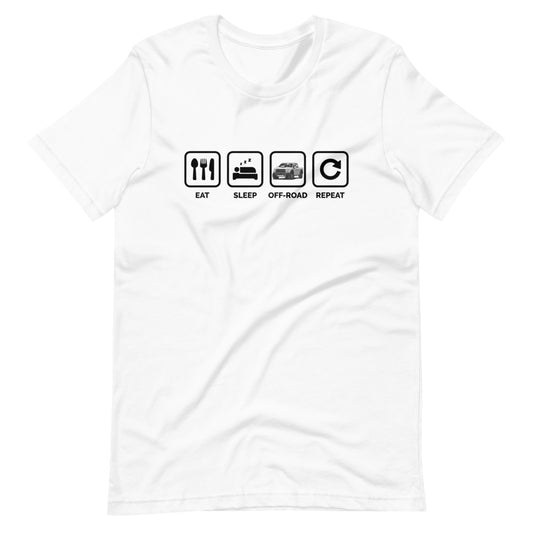 Eat Sleep Off-Road Repeat T-Shirt